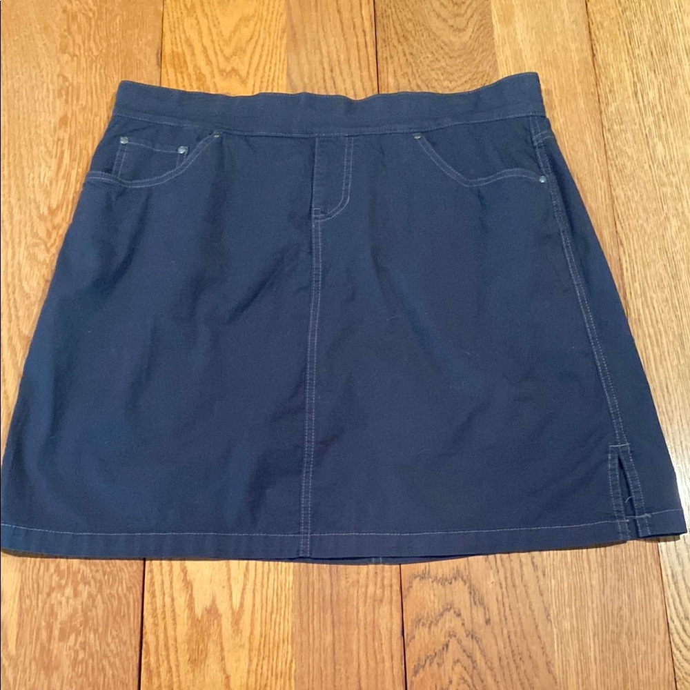 Jag Jeans Blue A-line Skort, size 10
